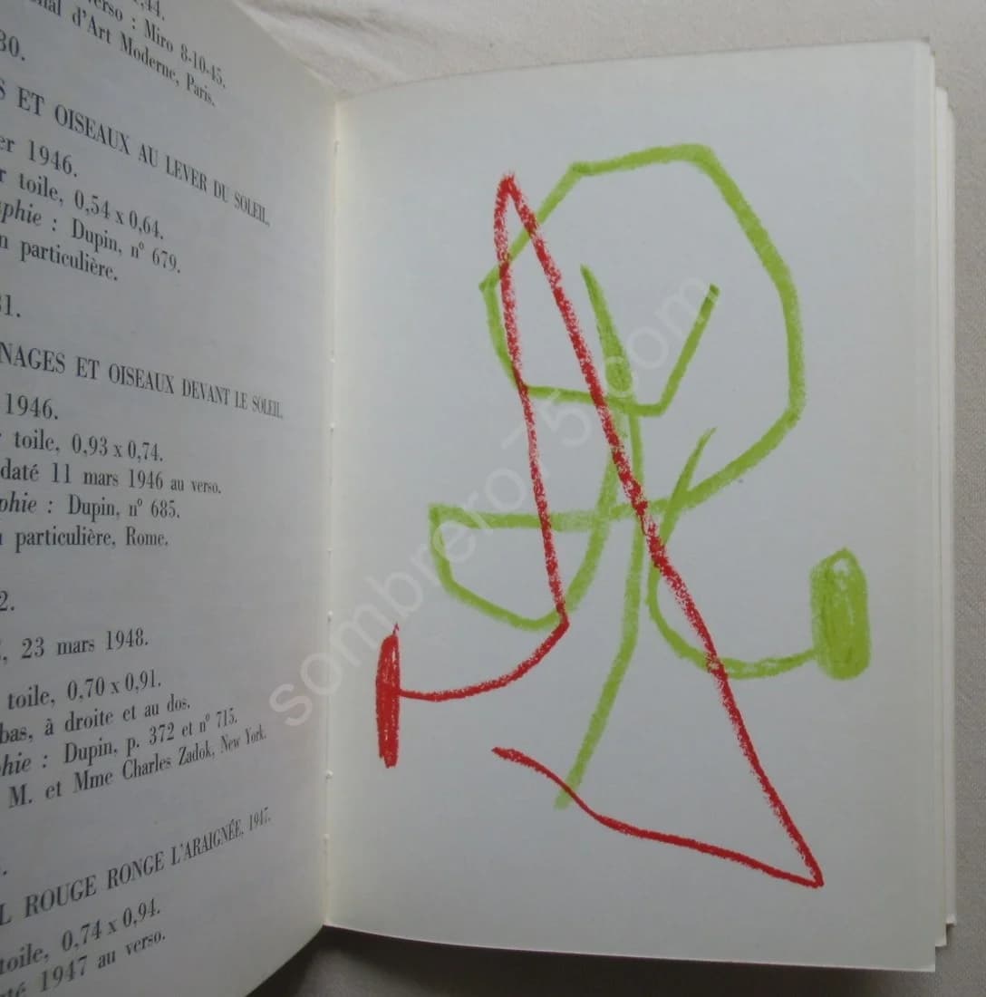 Joan Miro. 8 Lithographies . Musée National d'Art Moderne, Paris - Image 6