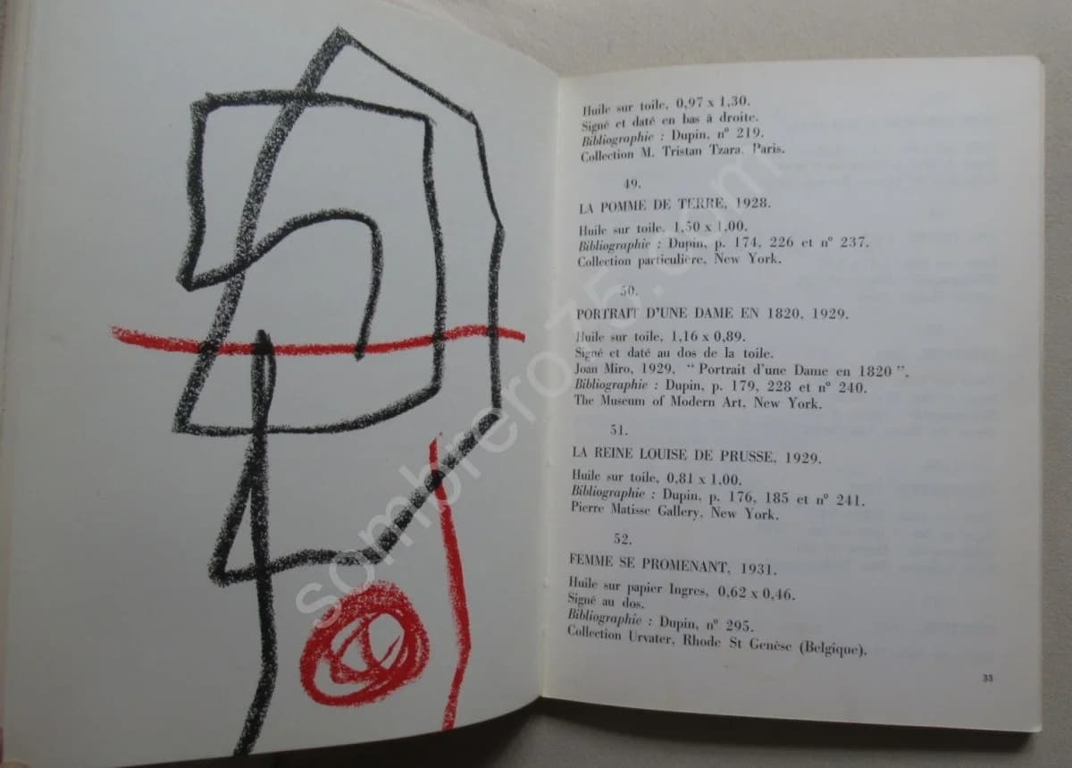 Joan Miro. 8 Lithographies . Musée National d'Art Moderne, Paris - Image 9