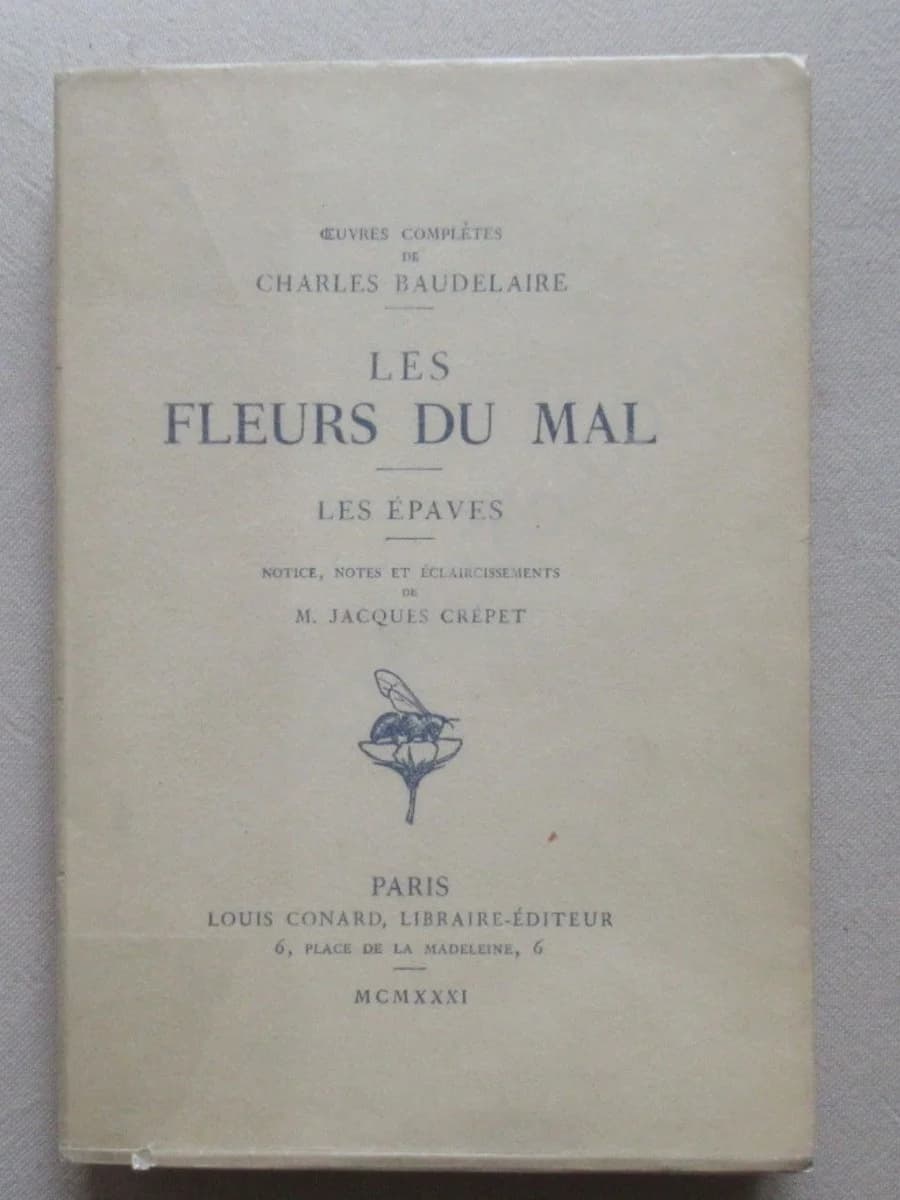 Oeuvres Complètes de Charles BAUDELAIRE