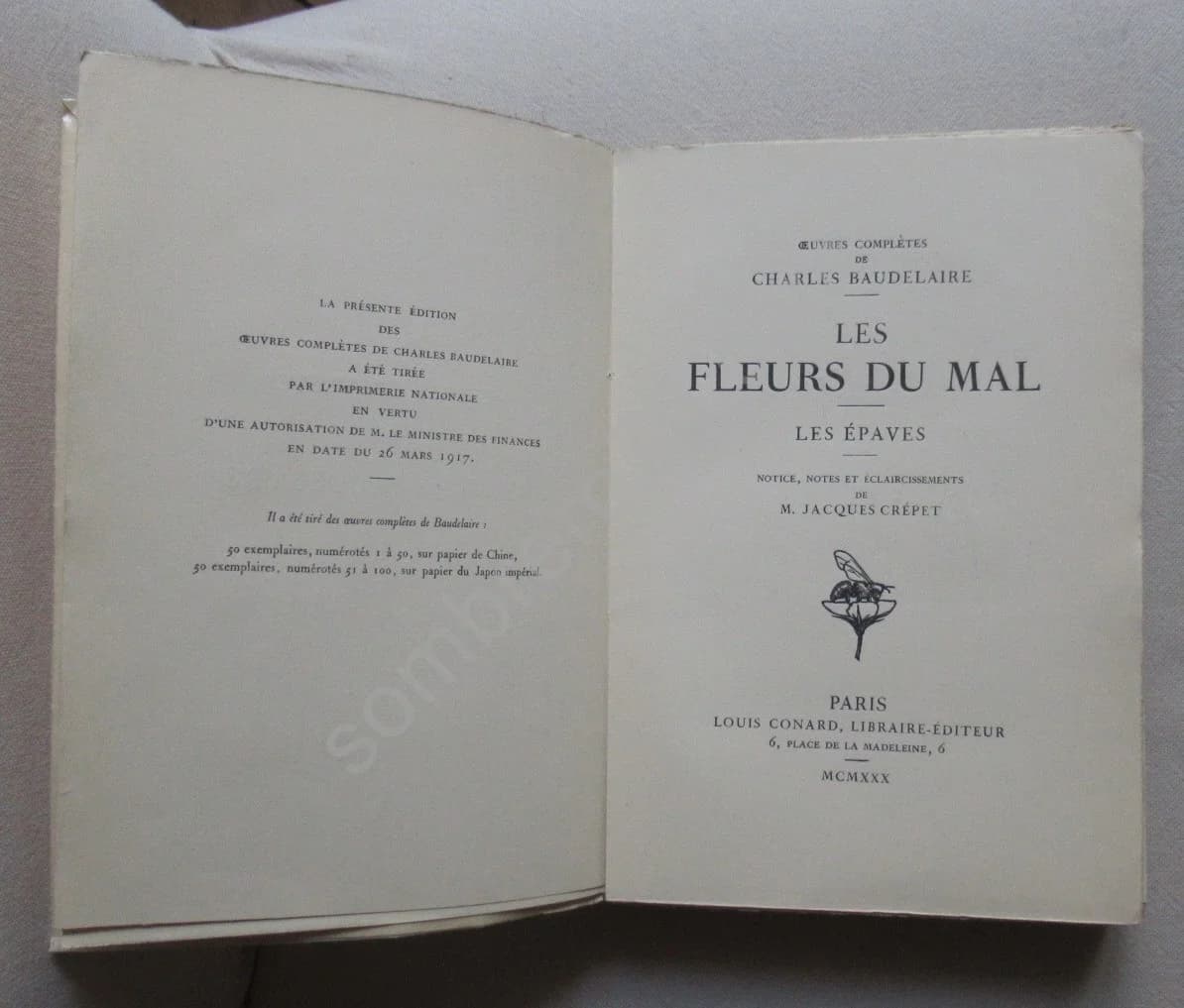 Oeuvres Complètes de Charles BAUDELAIRE - Image 3