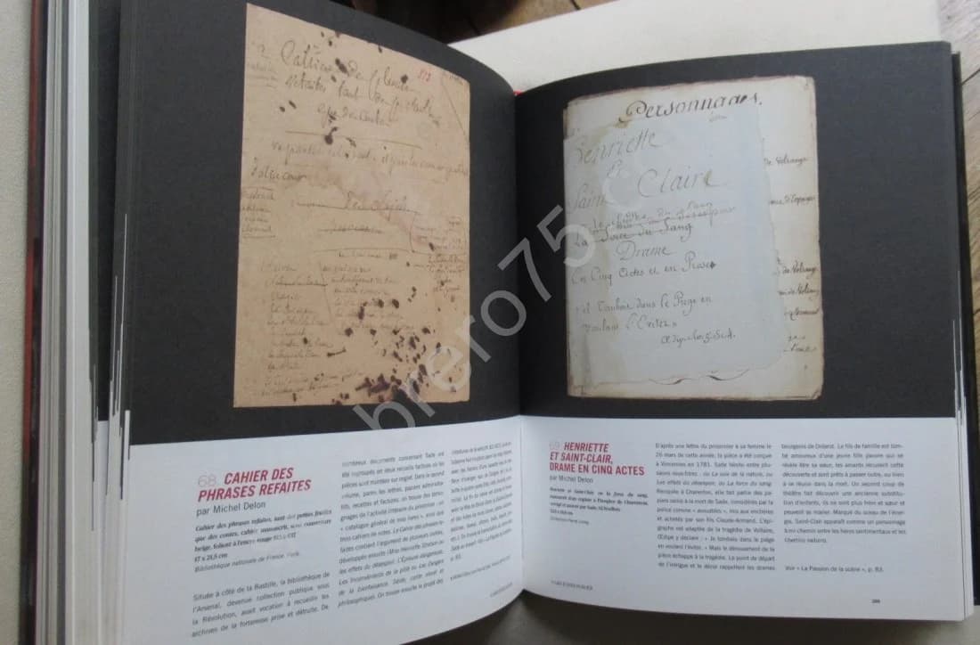 Sade Un athée en amour. Catalogue Raisonné - Image 6