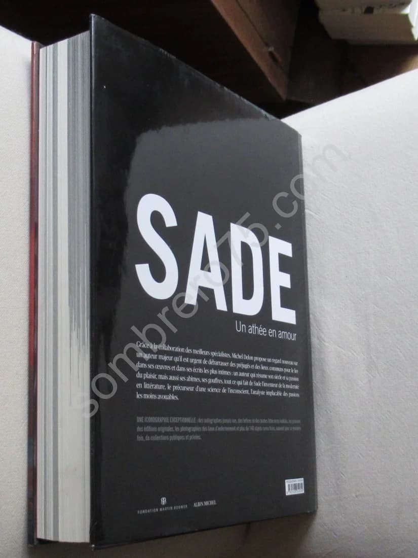Sade Un athée en amour. Catalogue Raisonné - Image 8