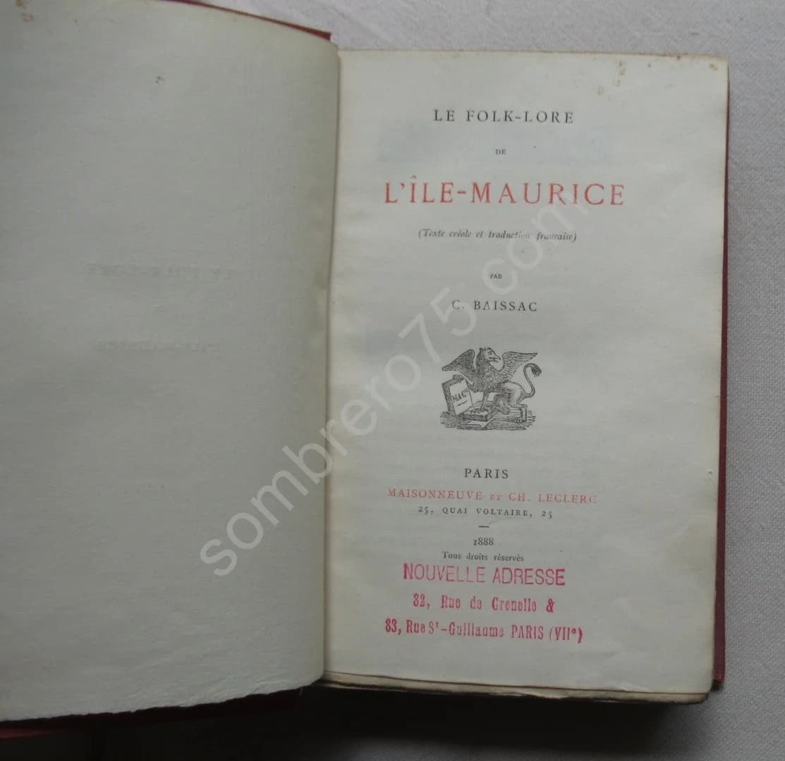 Le Folk-Lore de l'Ile Maurice - Image 3