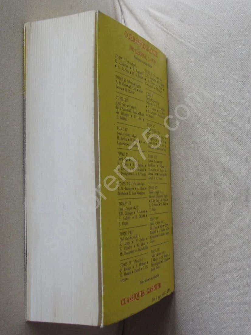 Correspondance (juillet 1860 - mars 1862). Tome XVI. G LUBIN - Image 3