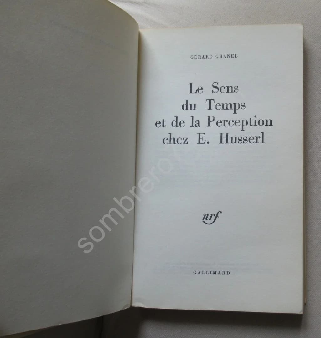 Le Sens du Temps et de la Perception chez E. Husserl - Image 3