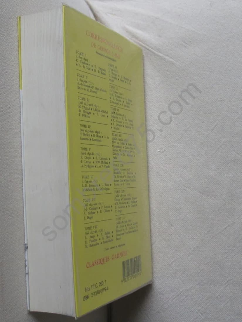 Correspondance Juillet 1847-décembre1848. Tome VIII - Image 3