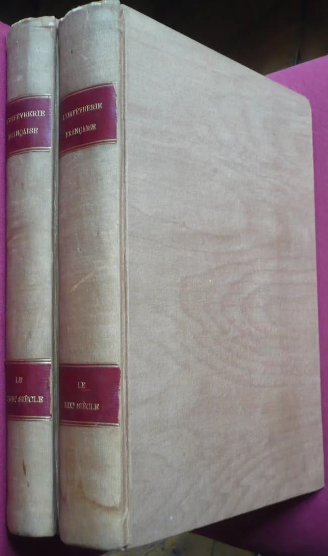 L'Orfèvrerie Française aux XVIIIe et XIXe siècles - H BOUILHET. 2 Volumes