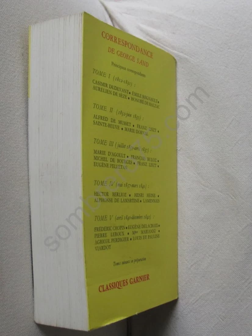 Correspondance avril 1840-décembre 1842. Tome V - Image 3