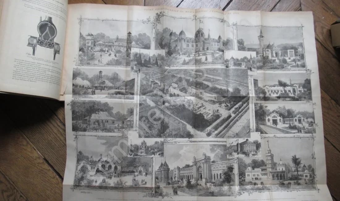 Les Merveilles de l'Exposition 1889. 2 volumes - Image 4