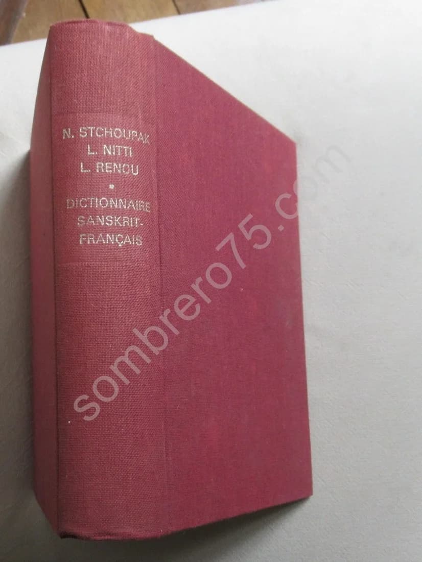 Dictionnaire Sanskrit-Français