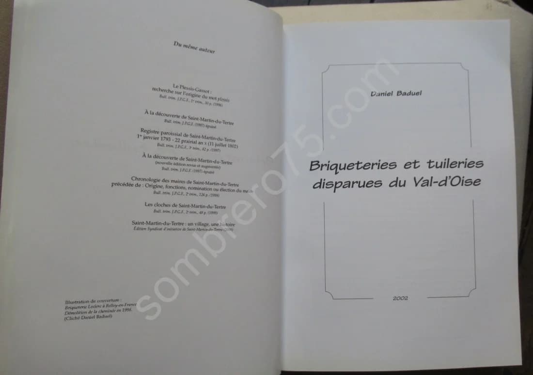 Briqueteries et Tuileries disparues du Val d'Oise - Image 3