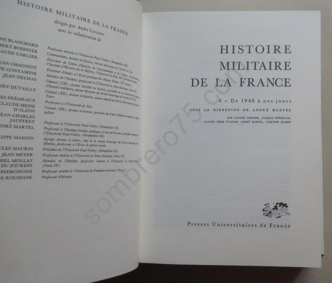 Histoire Militaire de la France. Vol. 4 de 1940 à nos jours - Image 3