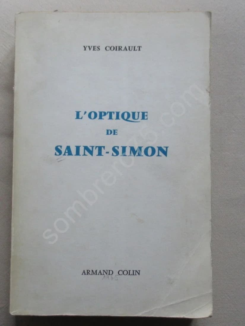 L'Optique de Saint-Simon
