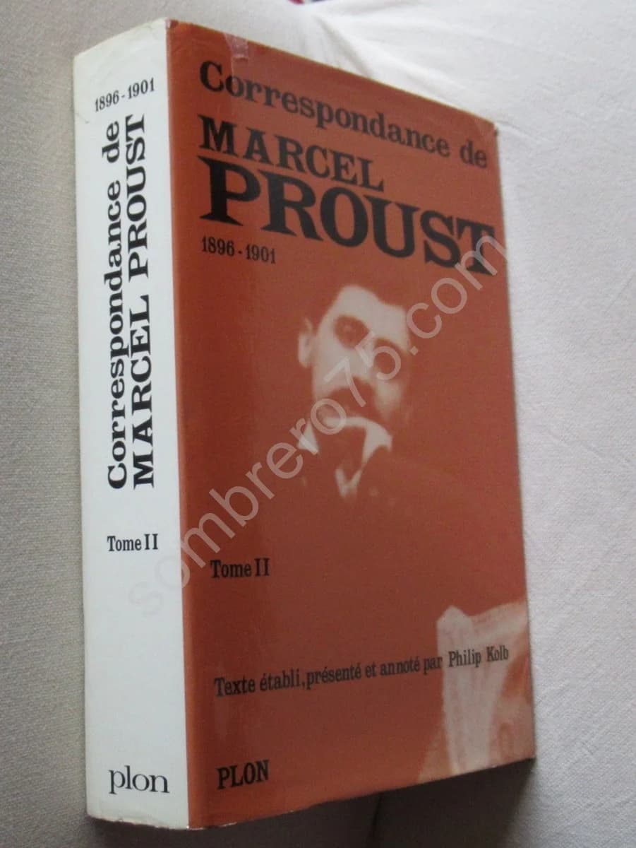 Correspondance de Marcel Proust 1896/1901. T. 2 Texte Établi et Annoté par KOLB Philip - Image 2