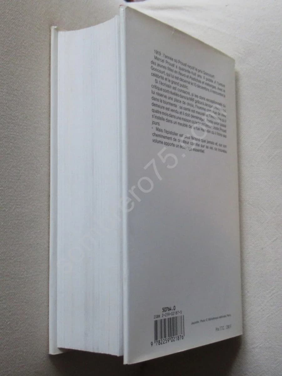 Correspondance de Marcel Proust 1919. Tome 18. Texte Établi et Annoté par KOLB Philip - Image 3