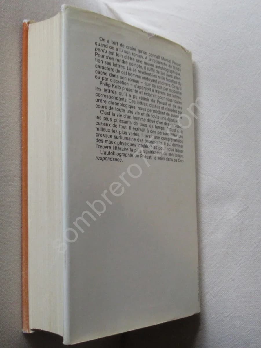 Correspondance de Marcel Proust 1902-1903. T. 3. Texte Établi et Annoté par KOLB Philip - Image 3