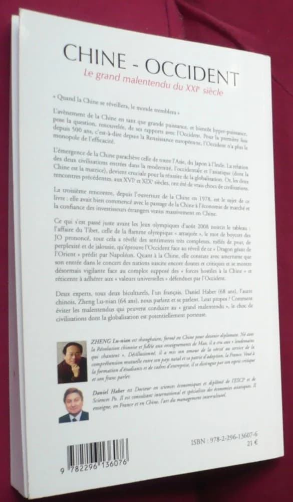 Chine - Occident le Grand Malentendu du XXIe Siècle Daniel Haber - Image 2
