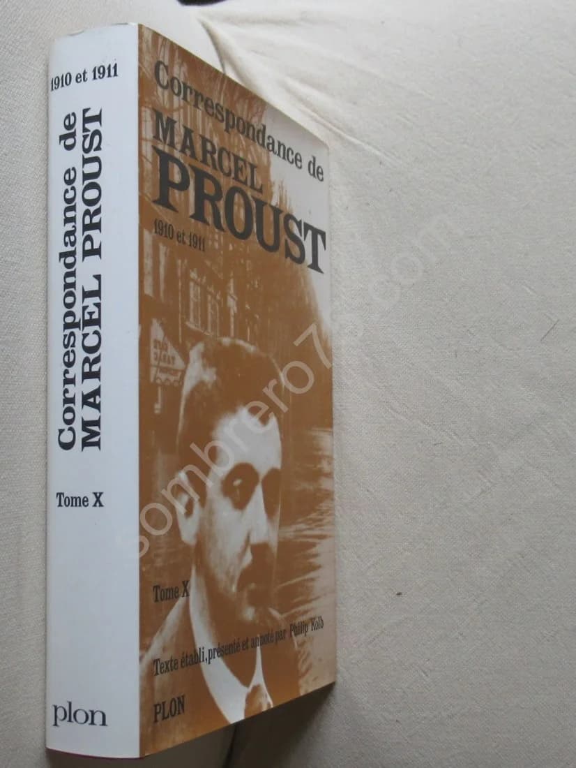 Correspondance de Marcel Proust 1910 et 1911. Tome 10 Texte établi par KOLB Philip - Image 2