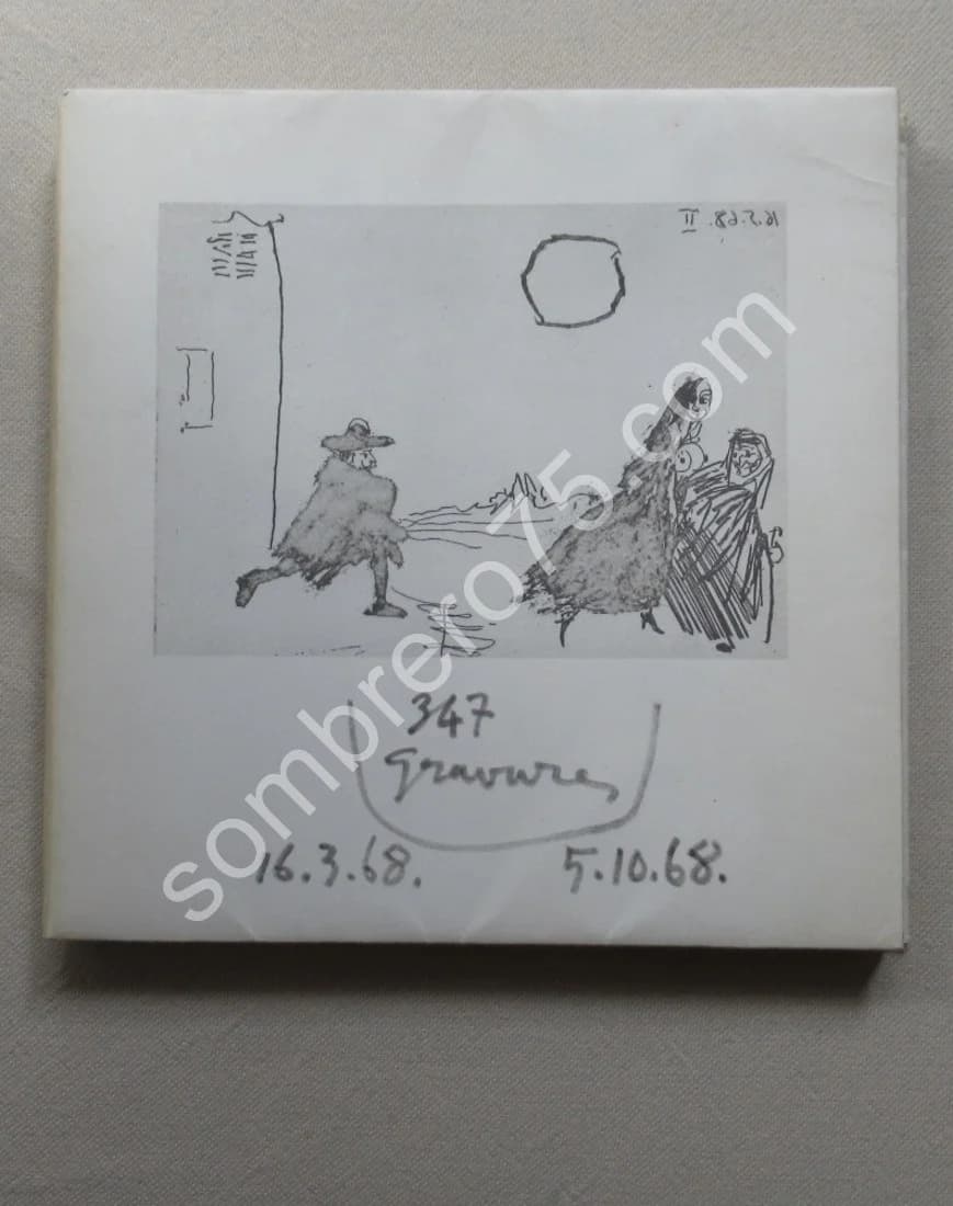 Picasso - 347 gravures - Galerie Leiris - Mars à octobre 1968