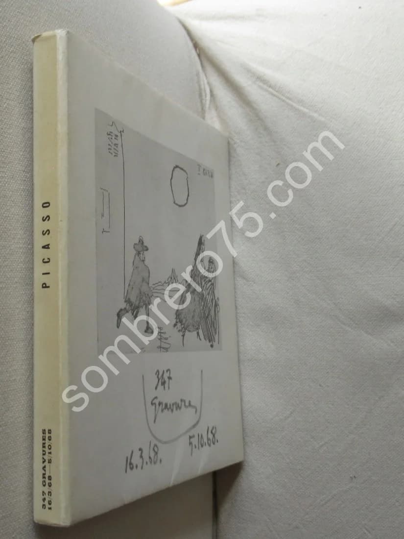 Picasso - 347 gravures - Galerie Leiris - Mars à octobre 1968 - Image 2