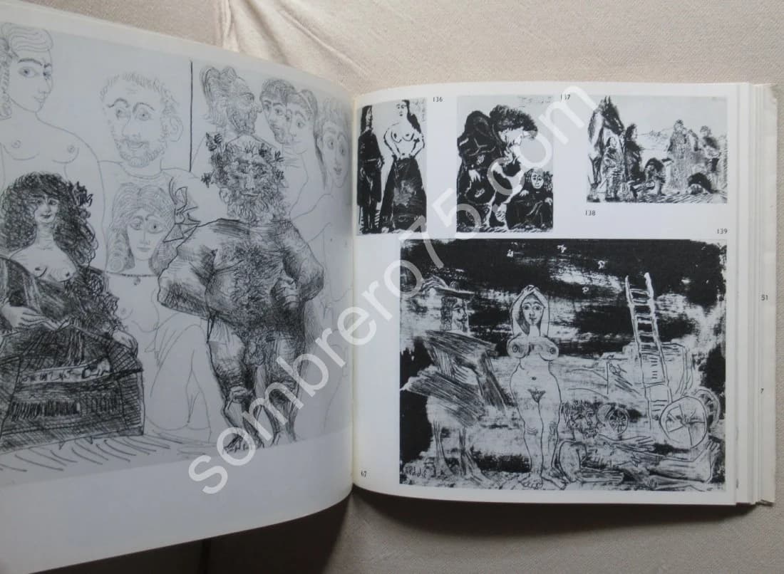 Picasso - 347 gravures - Galerie Leiris - Mars à octobre 1968 - Image 3