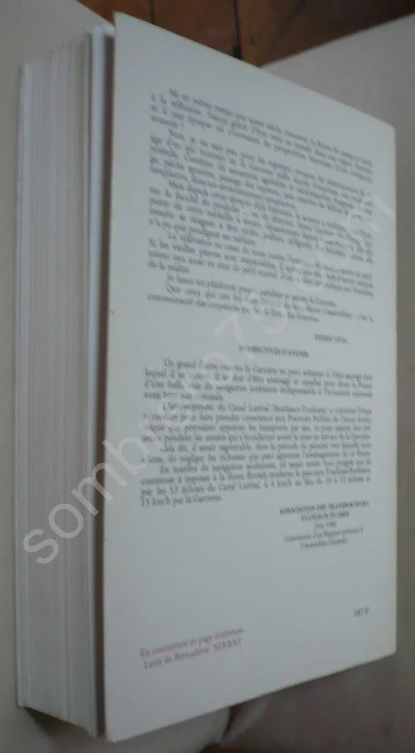 Requiem pour une Garonne défunte.. Ex. Num. Envoi - Image 11