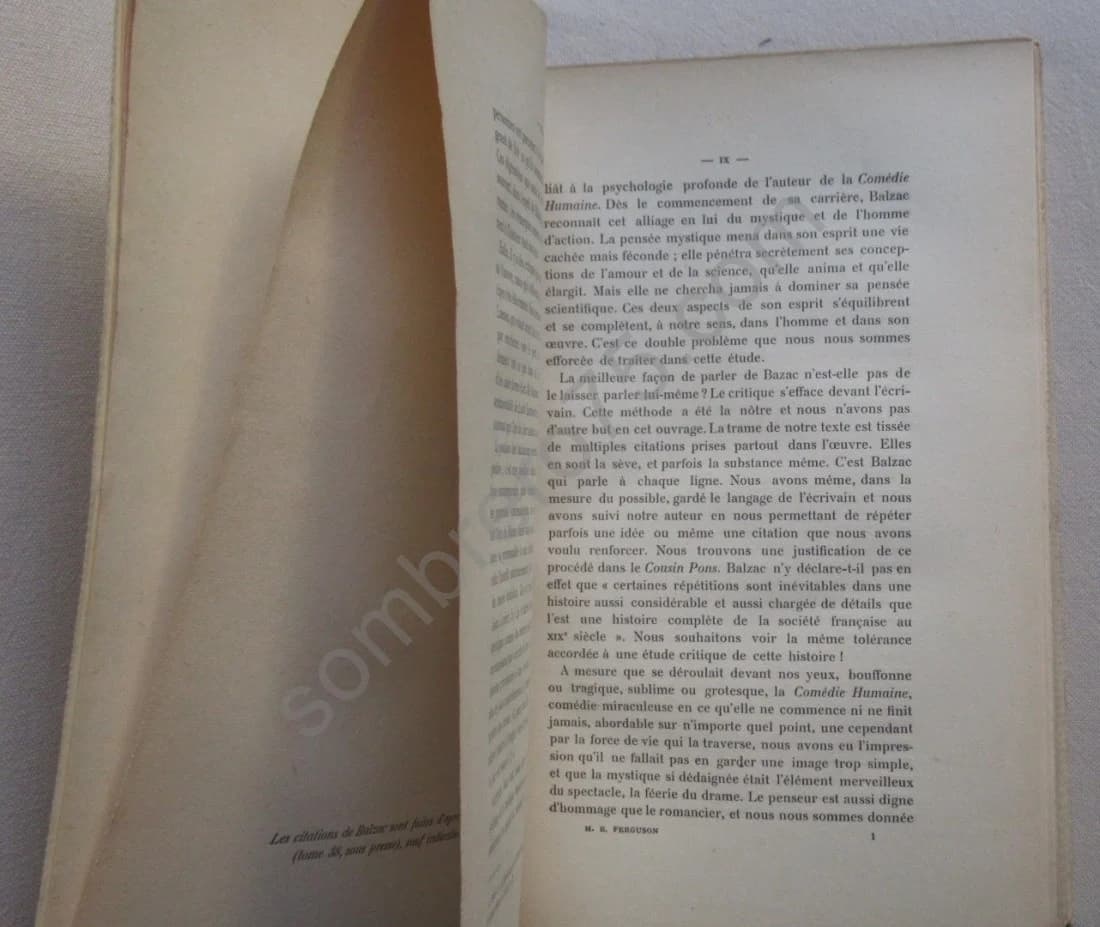 La Volonté dans la "Comédie Humaine" de Balzac. M B FERGUSON - Image 3