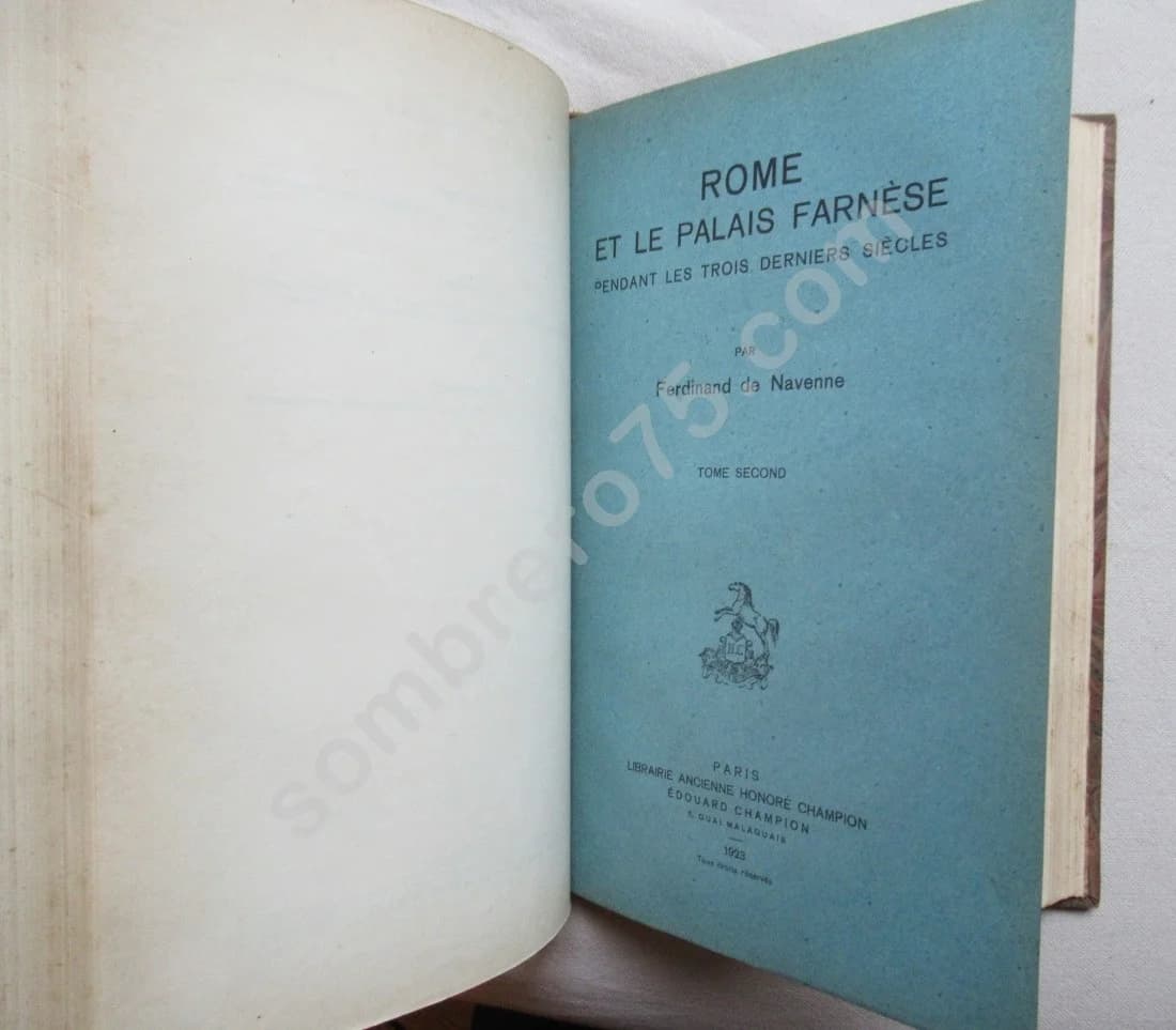 Rome et le Palais Farnèse pendant les Trois Derniers Siècles - Image 8