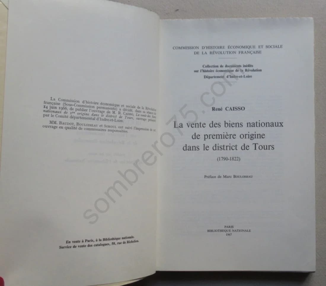 La Vente des Biens Nationaux de première origine dans le district de Tours - Image 3