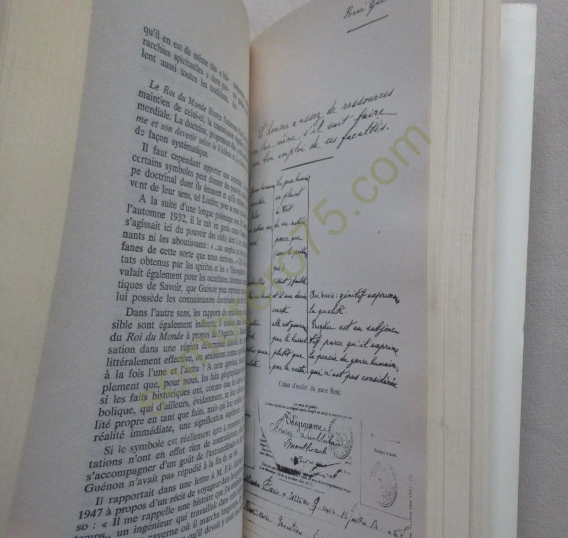 Le Sens Caché dans l'Oeuvre de René Guénon. J P LAURANT - Image 4