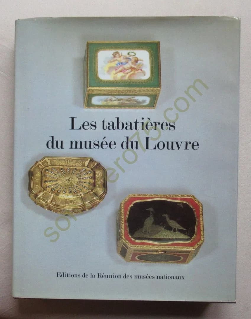 Catalogue: Les Tabatières du Musée du Louvre