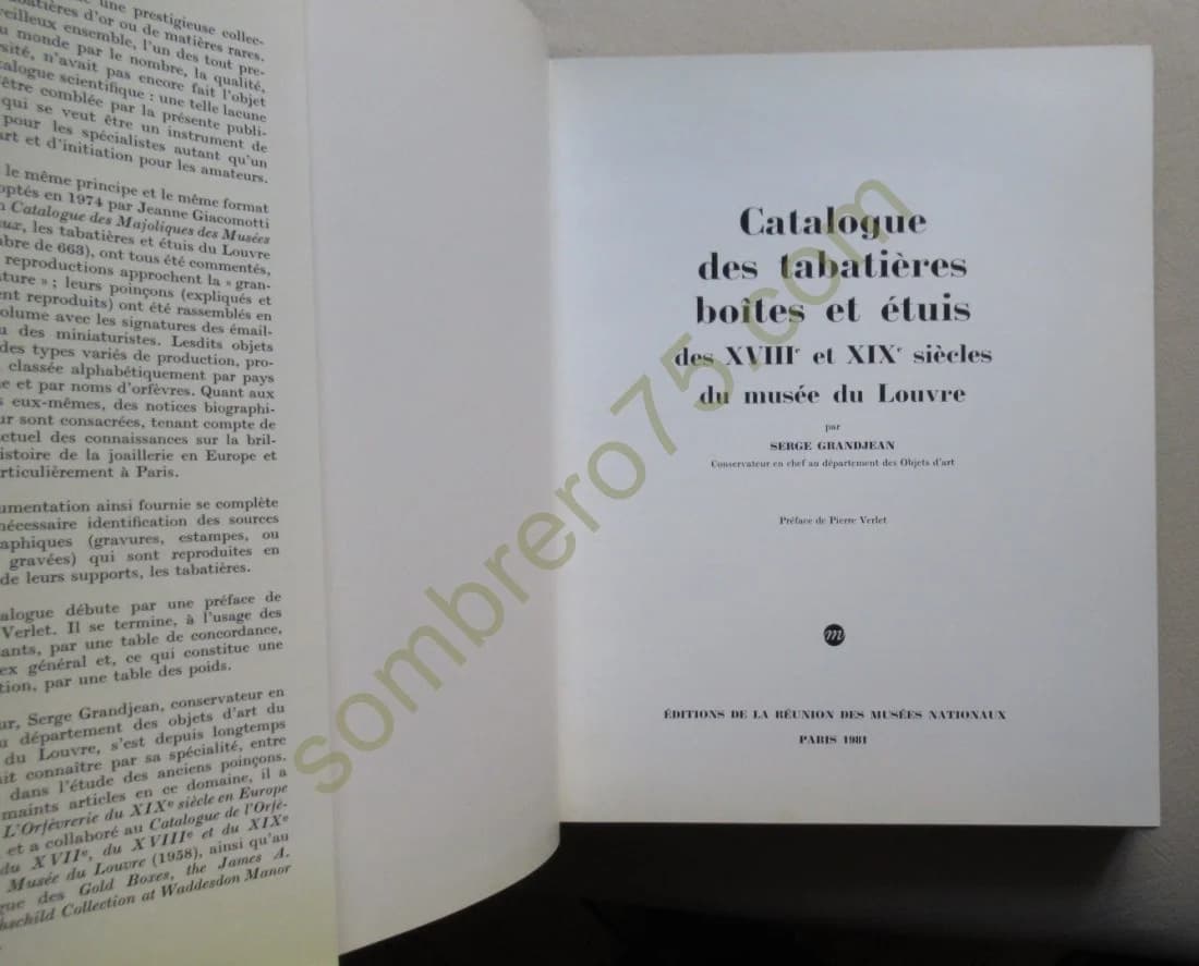Catalogue: Les Tabatières du Musée du Louvre - Image 3