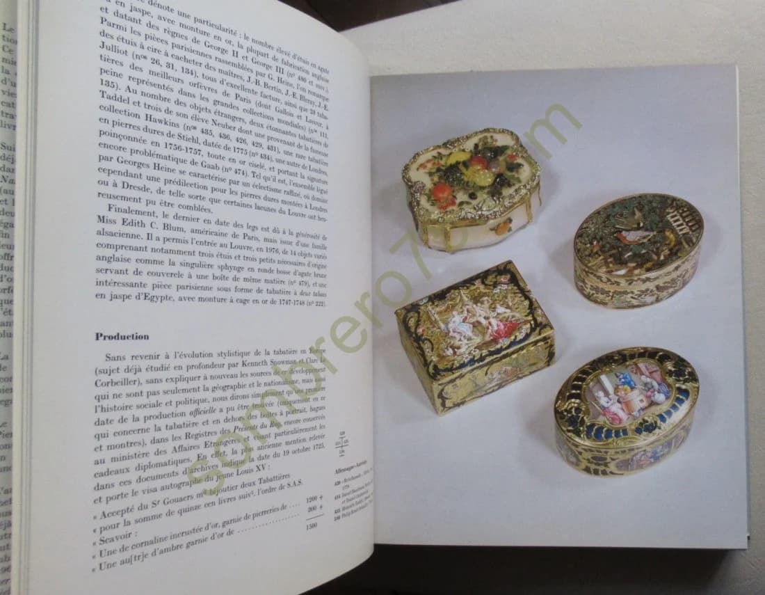 Catalogue: Les Tabatières du Musée du Louvre - Image 5