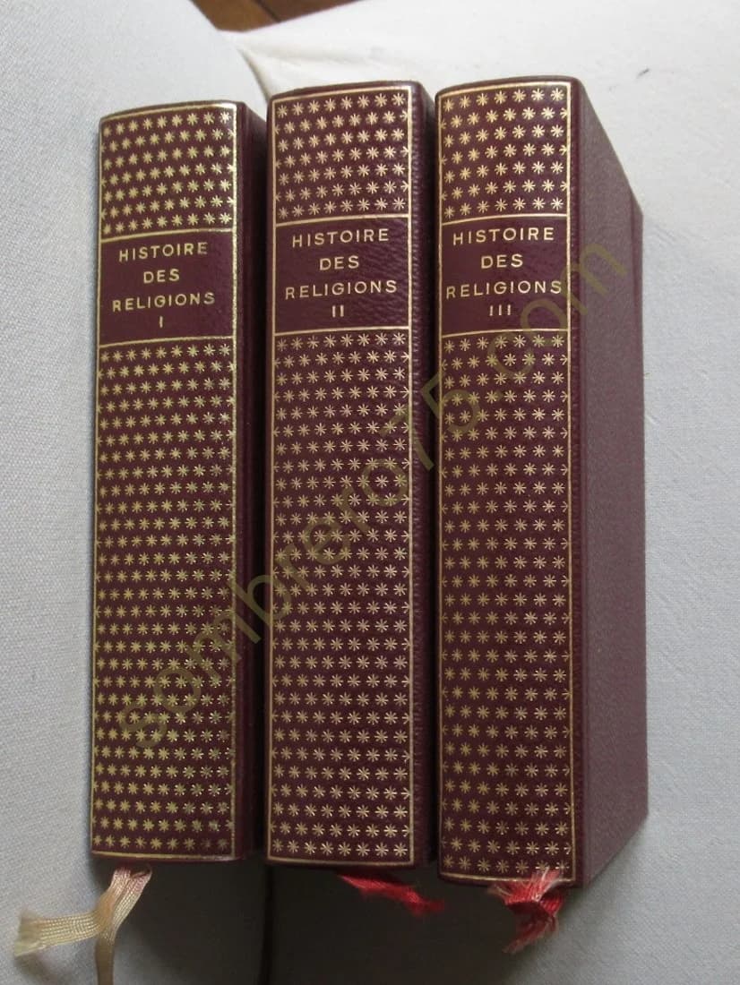Histoire des Religions. 3 vol