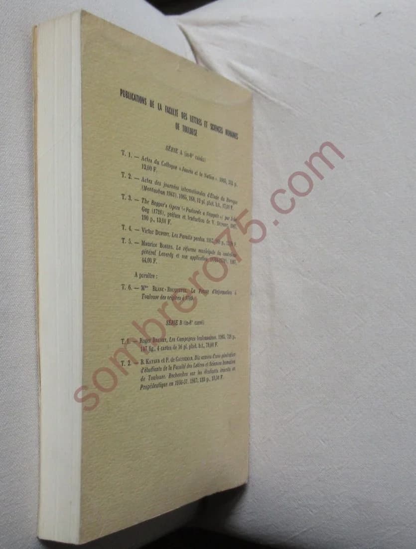 La Réforme Municipale du Contrôleur Général Laverdy et son Application. M Bordes - Image 5