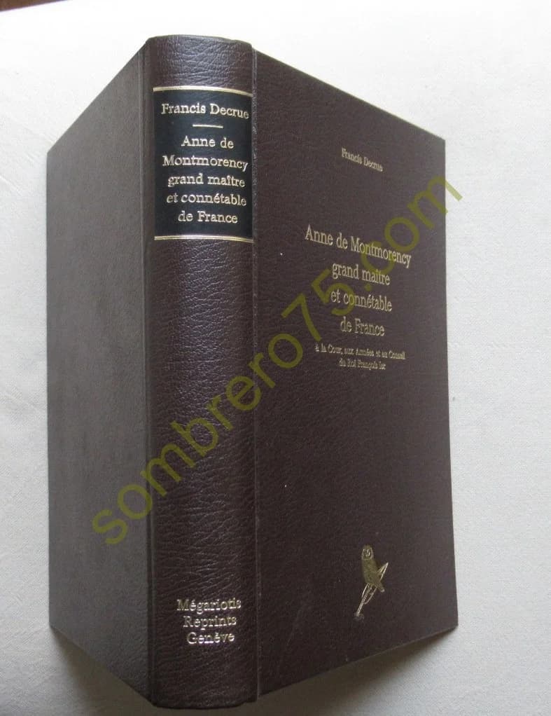 Anne de Montmorency grand maître et connétable de France