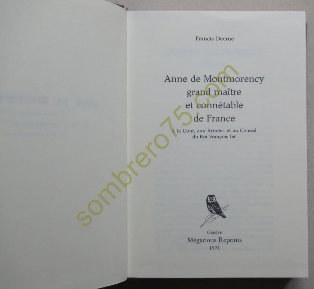 Anne de Montmorency grand maître et connétable de France - Image 2