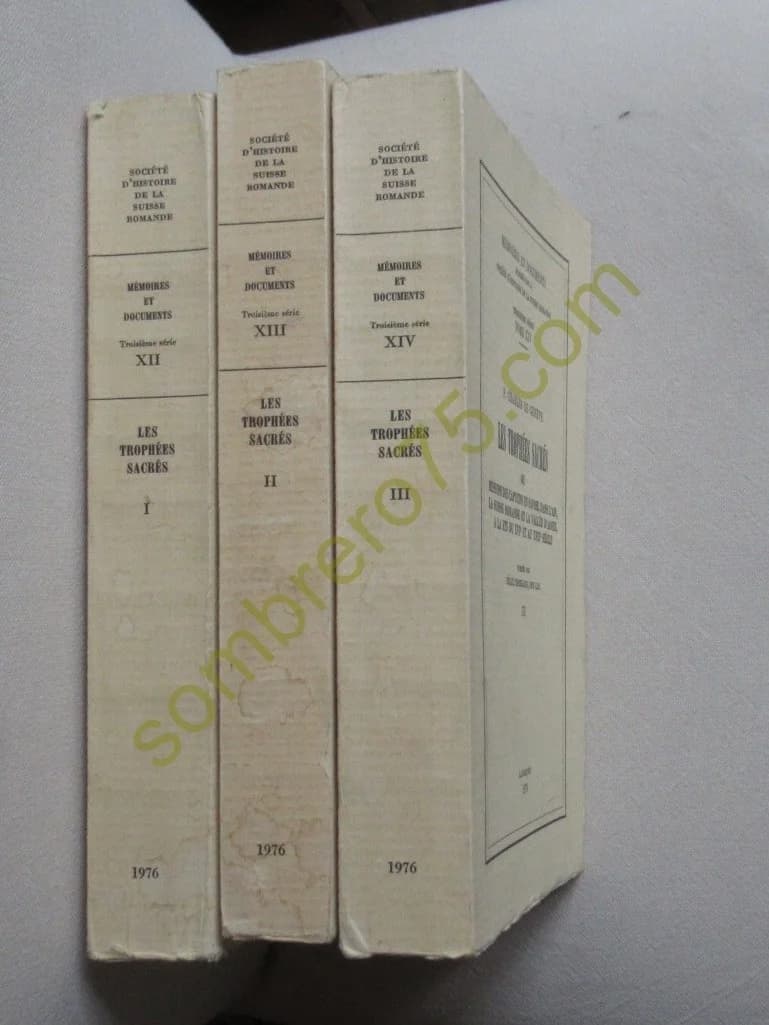 Les Trophées Sacrés ou Missions des Capucins en Savoie - 3 Tomes - Image 2