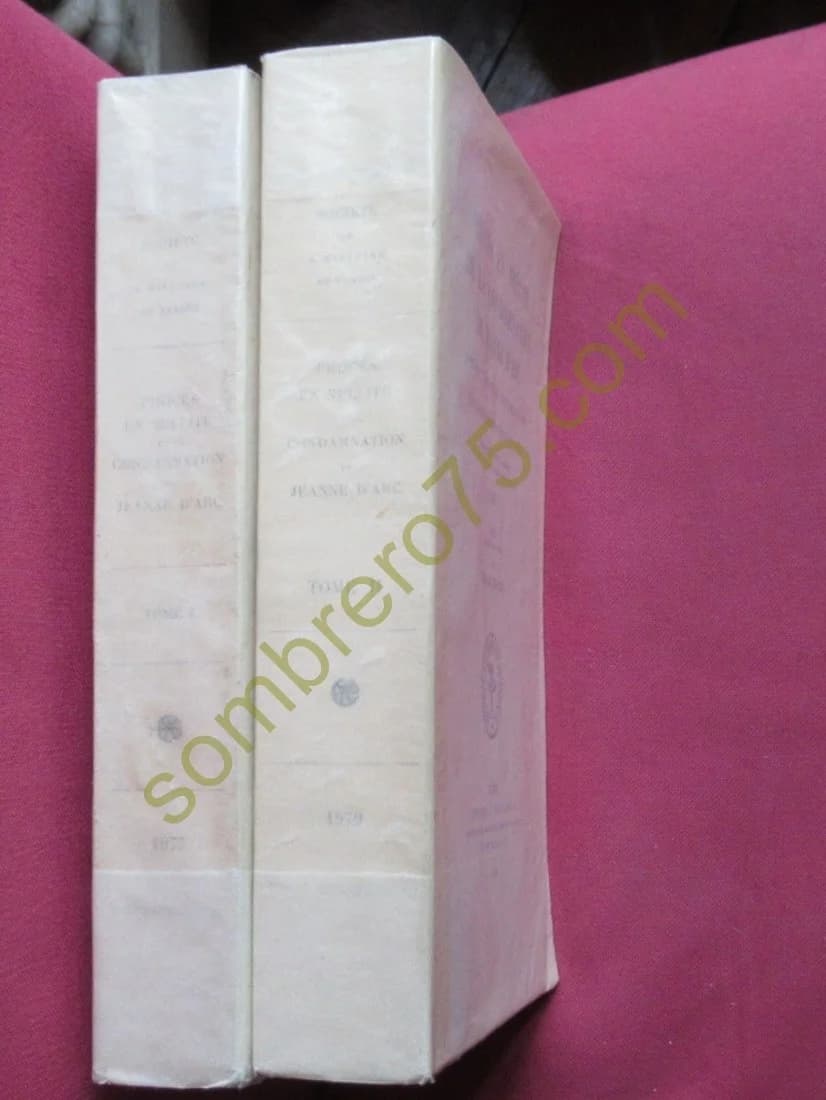 Procès en Nullité de la Condamnation de Jeanne d'Arc - 3 Tomes - Image 4