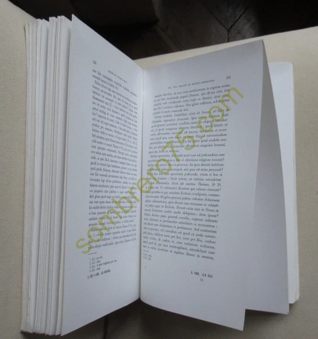 Procès en Nullité de la Condamnation de Jeanne d'Arc - 3 Tomes - Image 7