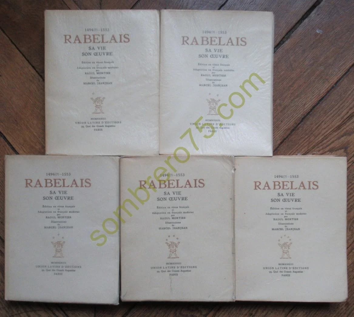 Sa Vie Son Oeuvre. Illustrations. 1933 Ex. Num