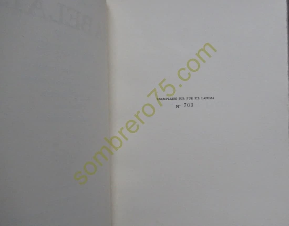 Sa Vie Son Oeuvre. Illustrations. 1933 Ex. Num - Image 2