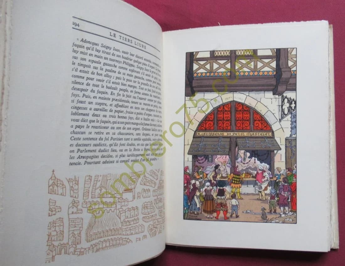 Sa Vie Son Oeuvre. Illustrations. 1933 Ex. Num - Image 4