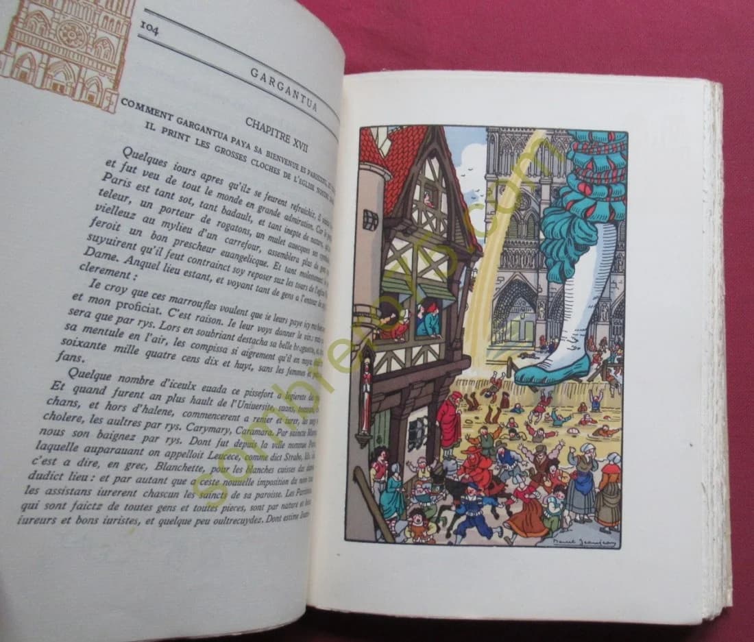 Sa Vie Son Oeuvre. Illustrations. 1933 Ex. Num - Image 5