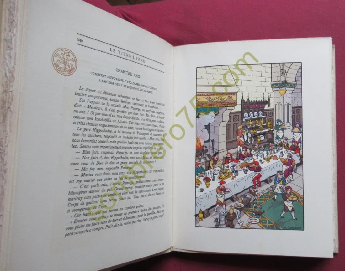 Sa Vie Son Oeuvre. Illustrations. 1933 Ex. Num - Image 6