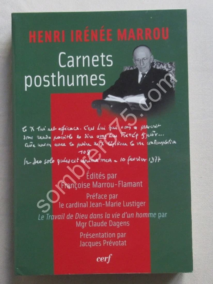 Carnets Posthumes. Henri Marrou
