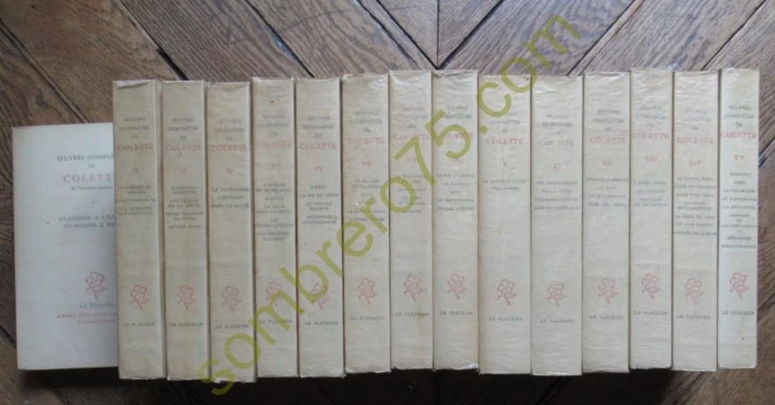 Oeuvres Complètes. 15 vol. 1948. Colette - Image 2