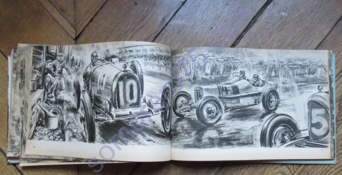 La Grande Course - L'Histoire des Grands Prix Automobiles. E ROSEMANN. C. DEMAND - Image 8