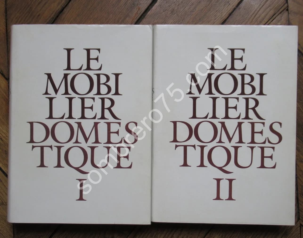 Le Mobilier Domestique Vocabulaire Typologique - 2 Tomes