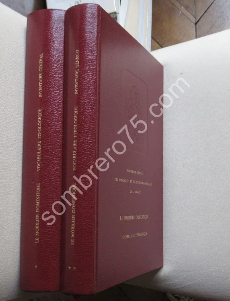 Le Mobilier Domestique Vocabulaire Typologique - 2 Tomes - Image 4